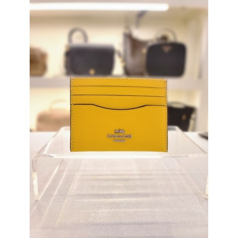 [코치] 크로스 그레인 명함 아이디 카드 케이스 CFCH145Y