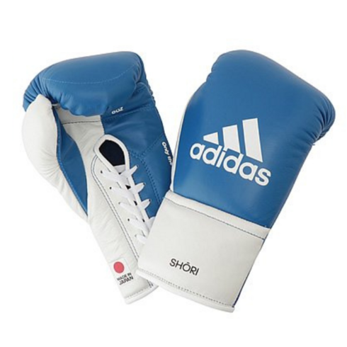 아디다스 복싱글러브 아디쇼리 레이스업 끈 타입 블루 8온스 ADIDAS ADISHORI BOXING