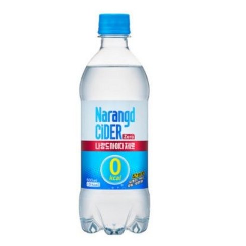 나랑드사이다 제로, 500ml, 18개