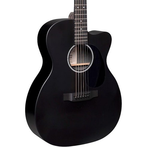 Martin Special X Series Style 000 Cutaway Acoustic-Electric Guitar Black, One Size, One Color