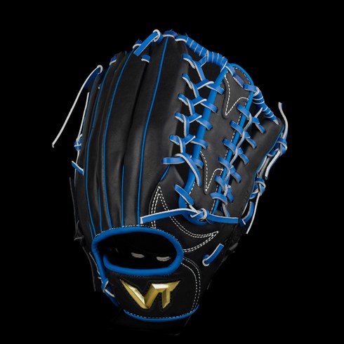 볼트 NEW 골드라벨 외야 야구글러브 13인치 이치로웹 블랙/블루, 우투 (왼손착용), 1개