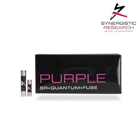 오디오퓨즈 시너지스틱리서치 퍼플휴즈 Synergistic Research Fuse, (5x20mm)Fast Blow F, 315mA