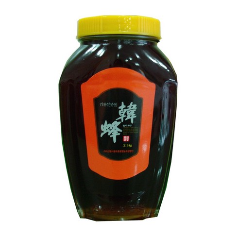 꿀 - 지리산뱀사골토종꿀영농조합 전통 재래방식 한봉 토종 벌꿀, 2.4kg, 1개