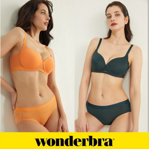 [원더브라] [Wonderbra] 풀커버리지 플러스 브라팬티 4종세트 WBW3M2226_