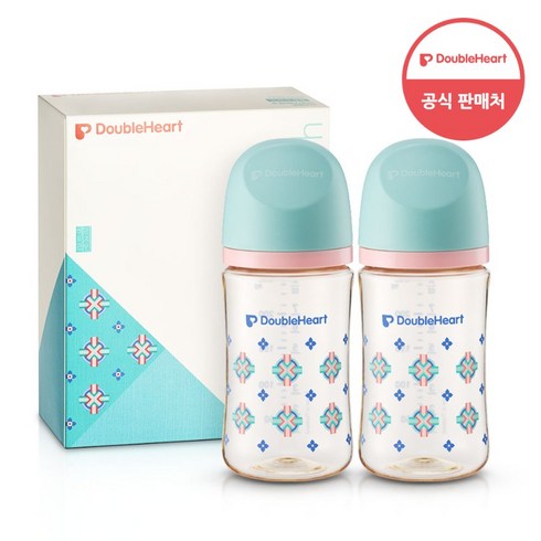 더블하트 모유실감 3세대 PPSU 단청 240ml 트윈팩, 1개