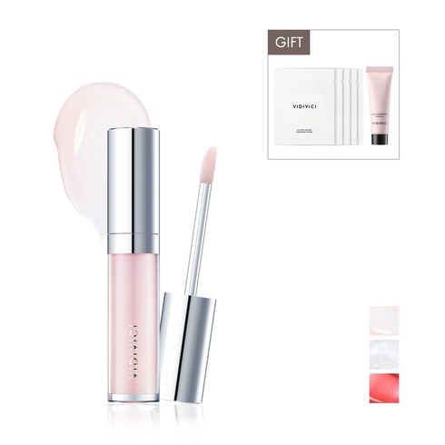 비디비치 밀레니얼 립 오일 (: 립앤아이 클렌징 클로스 5매 + 스킨 일루미네이션 10ml) 355269, 01 러브 미 클리어