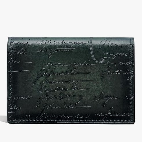 벨루티 카드/명함지갑 Imbuia Scritto Leather Card Holder SKU : IMBUIA_NEO-JOUR-V2