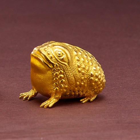 한국금다이아몬드 24K 순금 선물 기념품 부귀영화 금 두꺼비 3.75g 동물