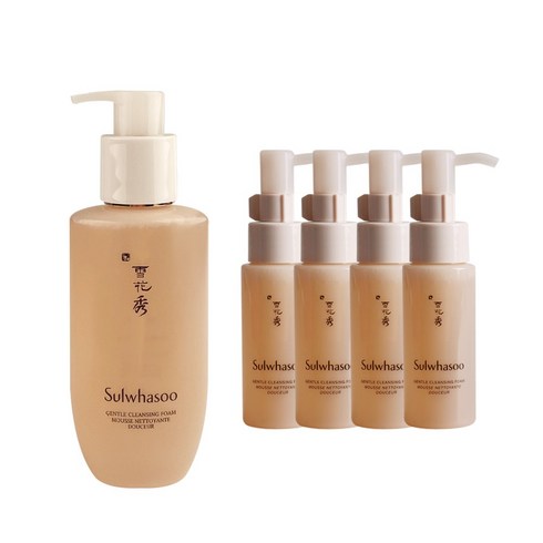 설화수 순행 클렌징폼 200ml+50mlX4개+파인듀 블랙면봉 200p, 1개