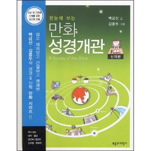 한눈에 보는 만화 성경개관 - 신약편 백금산