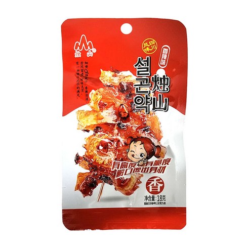 주샨 향라웨이 설곤약, 18g, 30개