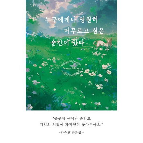 하태완 - 누구에게나 영원히 머무르고 싶은 순간이 있다(시즌 에디션), 일단, 하승완 저