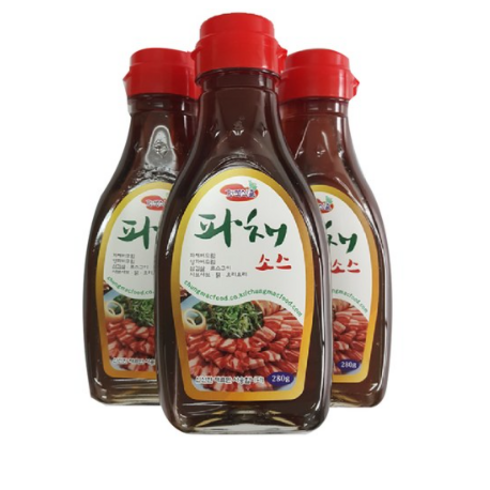 청맥 고기로스용 파채소스 3p, 280g, 18개
