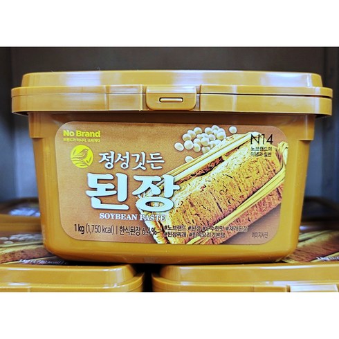 노브랜드된장 - 노브랜드 정성깃든 된장, 2통, 1kg, 2개