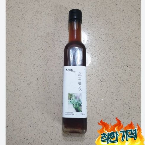 초피액젓 250ml, 1개