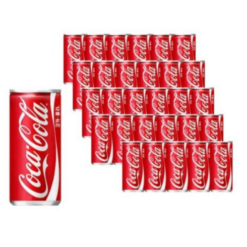코카콜라 캔, 215ml, 30개