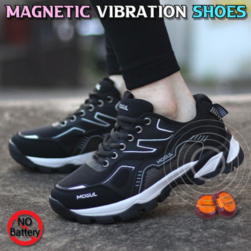 기능성신발 자가진동 혈류개선 허리 무릎 발 편한 볼 넓은 운동화 어싱 신발 워킹화 런닝화 헬스화 MG86