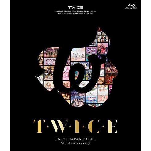 트와이스블루레이 - 트와이스 TWICE JAPAN DEBUT 5th Anniversary T・W・I・C・E Blu-ray 블루레이 통상반