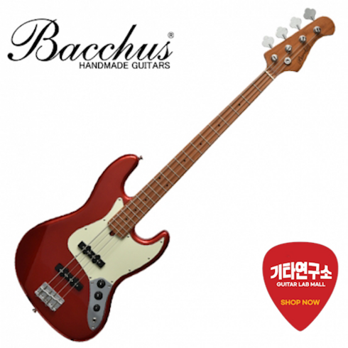 Bacchus 바커스 베이스기타 Universe BJB-1 RSM Maple (Candy Apple Red)