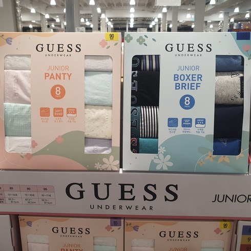 GUESS 게스 주니어 브리프 8매 80-100 남아 여아 속옷