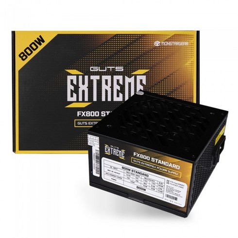 몬스타가츠컴퓨터파워fx500 - [몬스타기어] 몬스타 가츠 ExtremeX FX800 80PLUS STANDARD (ATX/800W)