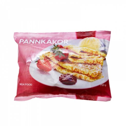 이케아 PANNKAKOR 파능카코르 냉동팬케이크 601.544.24, 일반포장동절기만