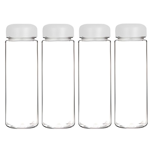 아침과저녁 국내산 마이보틀 트라이탄, 화이트, 500ml, 4개