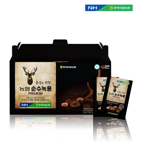 2023년 가성비 최고 진시녹용공진녹 - 농협 홍삼을 더한 순수녹용 프리미엄 70ml x 30포, 5세트
