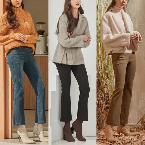 [다일리아] 스와니 웜 기모 데님 팬츠