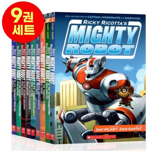 mightyrobot - 국내 마이티 로봇 영어 원서 세트 Mighty Robot, 9권 세트