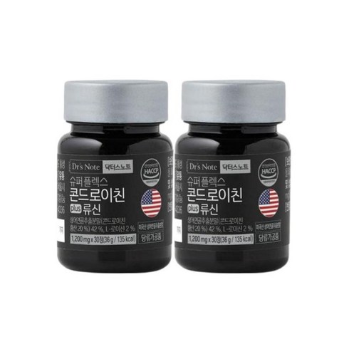 2023년 가성비 최고 팔레오 슈퍼플렉스 콘드로이친 plus 류신 - 팔레오 콘드로이친 류신 1200mg 30정 2박스, 선택옵션