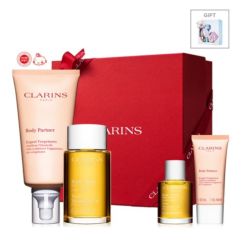 clarins - [클라랑스] 예비맘 크림&오일 세트 (+ 디럭스 2종), 80045944 80083866 80112163 80110235 ZMOM, 없음