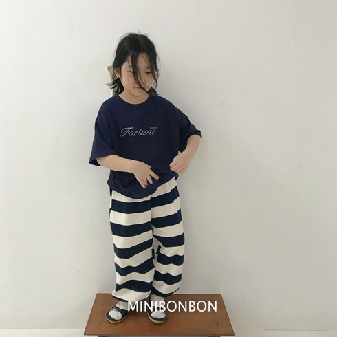 미니봉봉 넓단가라바지 XS-JM