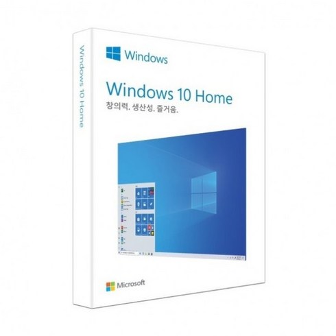 Windows 10 홈 FPP USB 한글 처음사용자용 영구사용(병행수입), 상세페이지 참조