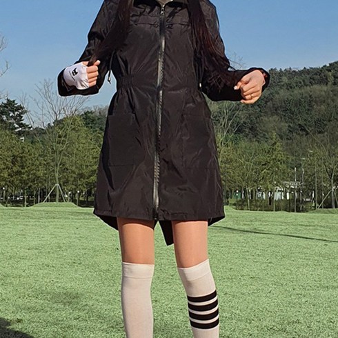 2023년 가성비 최고 골프우비 - 골프우의 여성골프웨어 우비 비옷 기능성 레인코트 바람막이 방수 자켓