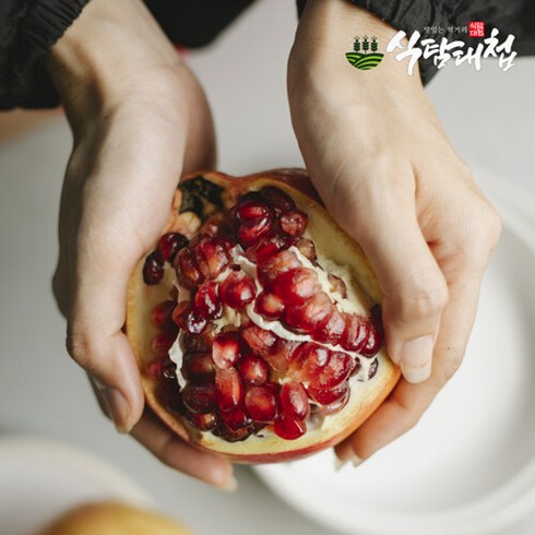 2023년 가성비 최고 국내산석류 - 식탐대첩 국내산 석류 생과 1kg 2-5개, 단품