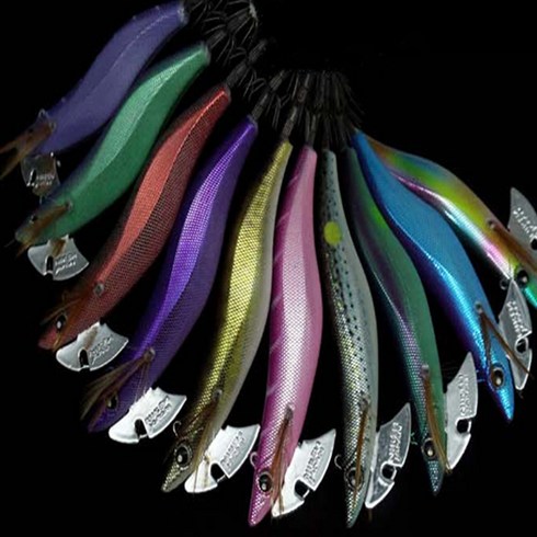 2023년 가성비 최고 니켄에기 - 니켄 파공 팁런에기 3-3.5호 무늬오징어에기, 3.5호-다크퍼플, 1개