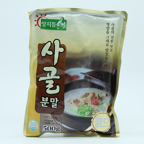 양지뜰 사골분말 500g, 6개