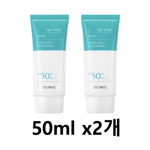 썬앰플 - 싸이닉 엔조이 슈퍼 마일드 선 에센스 SPF50+ PA++++, 100ml, 1개