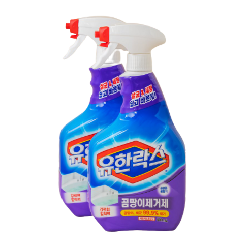 유한락스 곰팡이제거제, 900ml, 8개