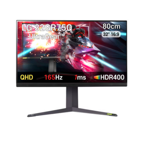 32gr75q - LG 울트라기어 32GR75Q 32인치 165Hz 1ms IPS QHD 게이밍 모니터 (재고보유-당일출고), LG 32GR75Q