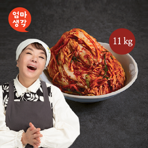 [김수미] 엄마생각 더 프리미엄 포기김치 11kg, 1개