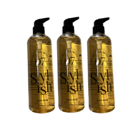 꽃을든남자 헤어케어 시스템 초강력 헤어젤, 500ml, 2개