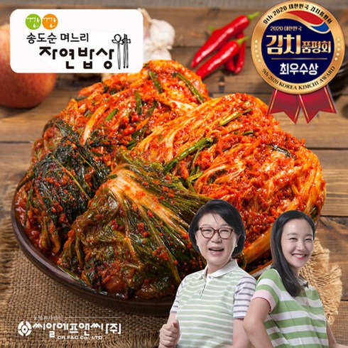 2023년 가성비 최고 강성연 김치 4종  - [찬들마루] 깐깐 송도순 포기김치 10kg, 1개