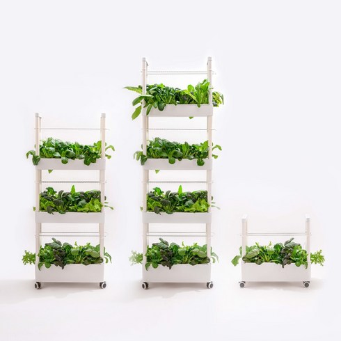 수경재배기 - 수경재배기 식물재배기 가정용 실내 스마트팜 채소 야채 상추 키우기 [오디가 ODIGA], LED 식물등 포함, 1단, 1개