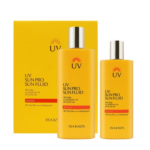 이자녹스 UV 선 프로 365 익스트림 선 플루이드 SPF50+ PA++++ 100ml + 70ml, 170ml, 1세트