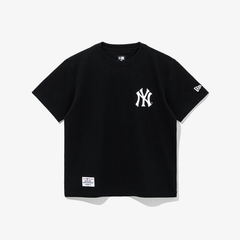 뉴에라키즈 [뉴에라키즈] MLB 뉴욕 양키스 페이즐리 티셔츠 블랙(14310261)