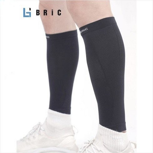 브릭카프 - 브릭 카프슬리브 2.0 종아리보호대 블랙 세트 러닝 등산 BRiC Calf Sleeve Set, 1개