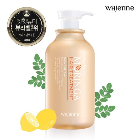 휘엔느 모링가 단백질 대용량 무실리콘 트리트먼트 1000ml [겟잇뷰티 뷰라벨 2위], 1개