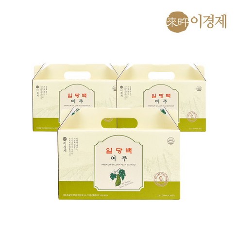 여주즙 - [이경제원장의 건강보감] 이경제 일당백 여주 70ml 90포, 90개